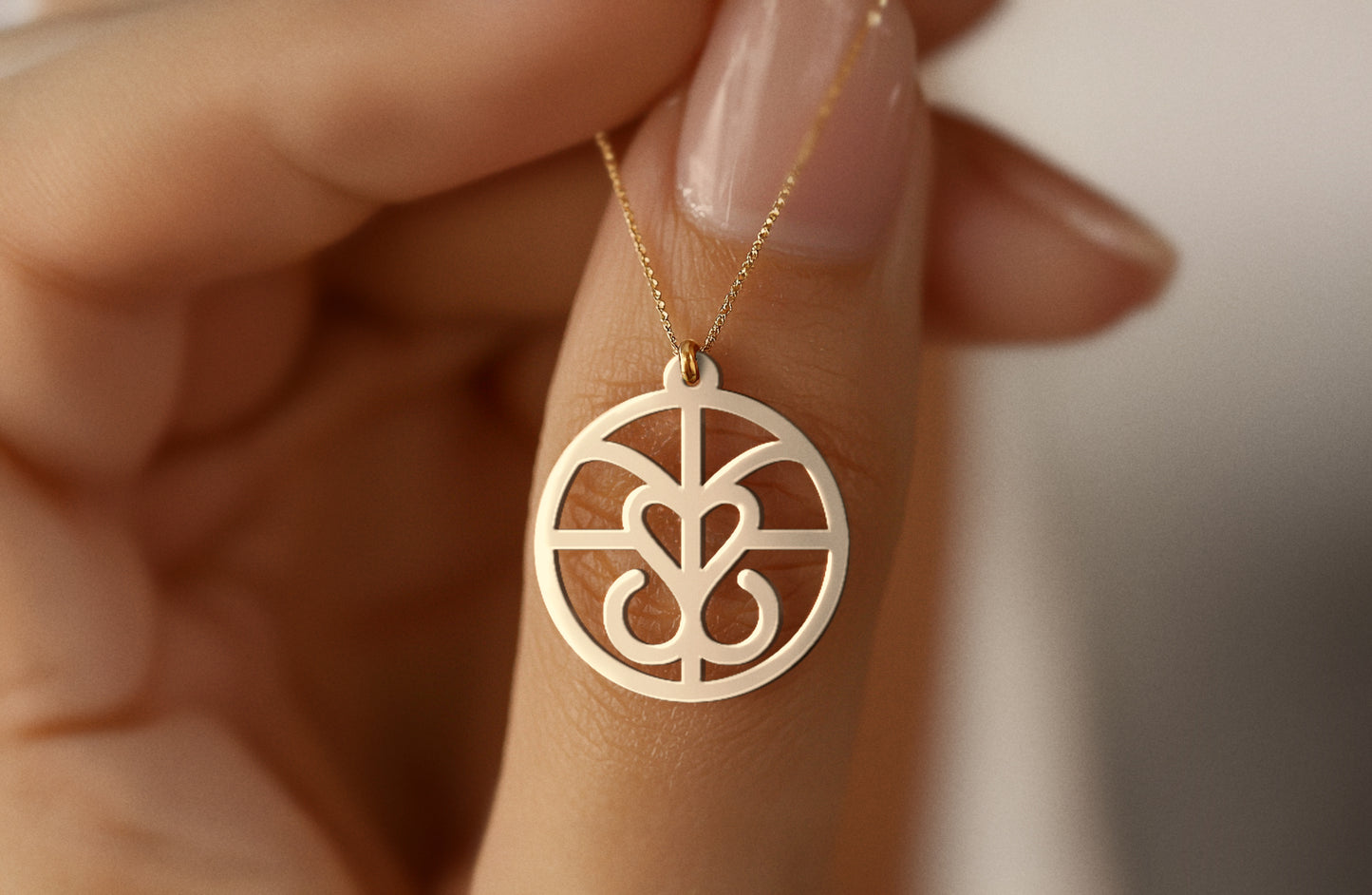 Family Logo | Custom Monogram Necklace