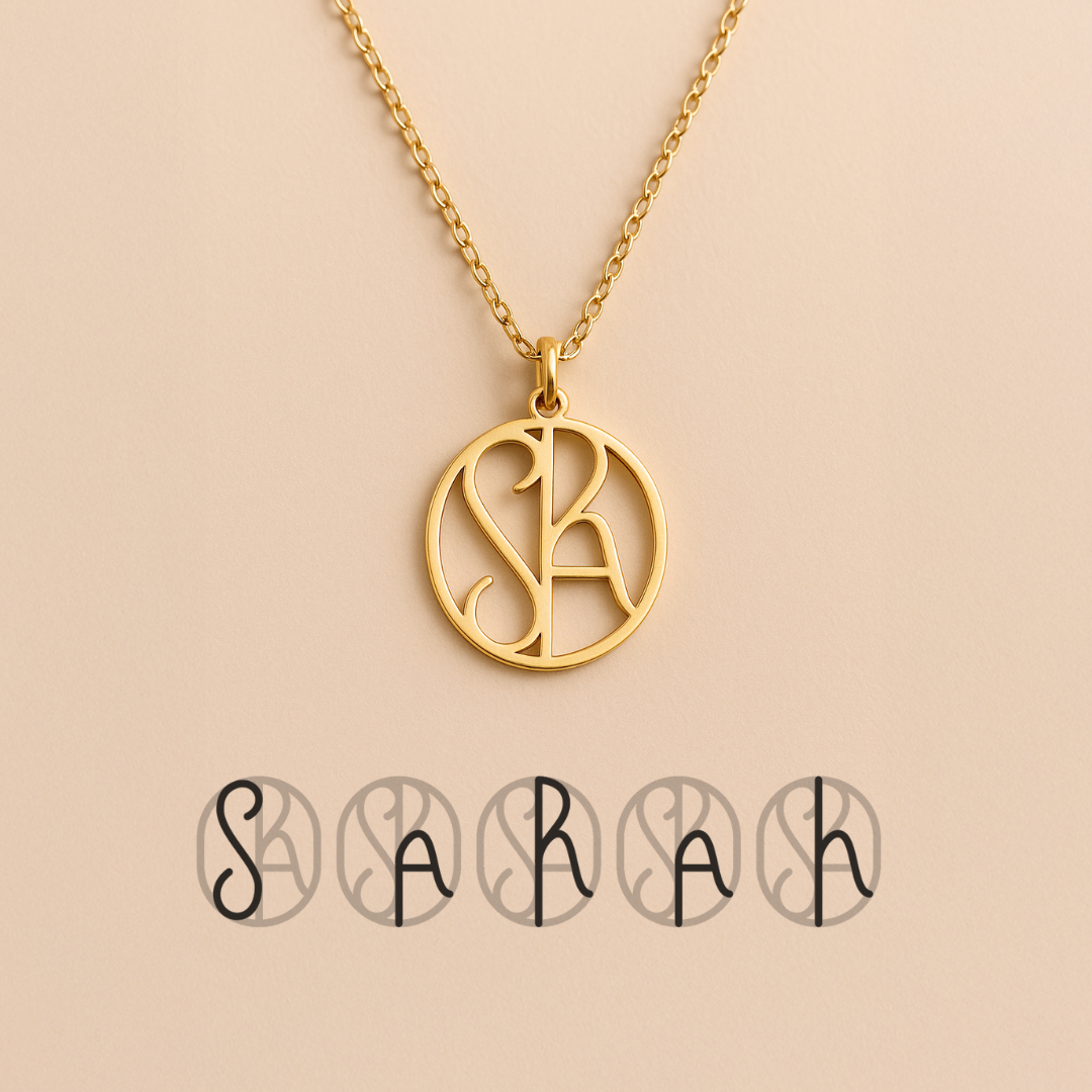 Made For Him | Custom Monogram Necklace