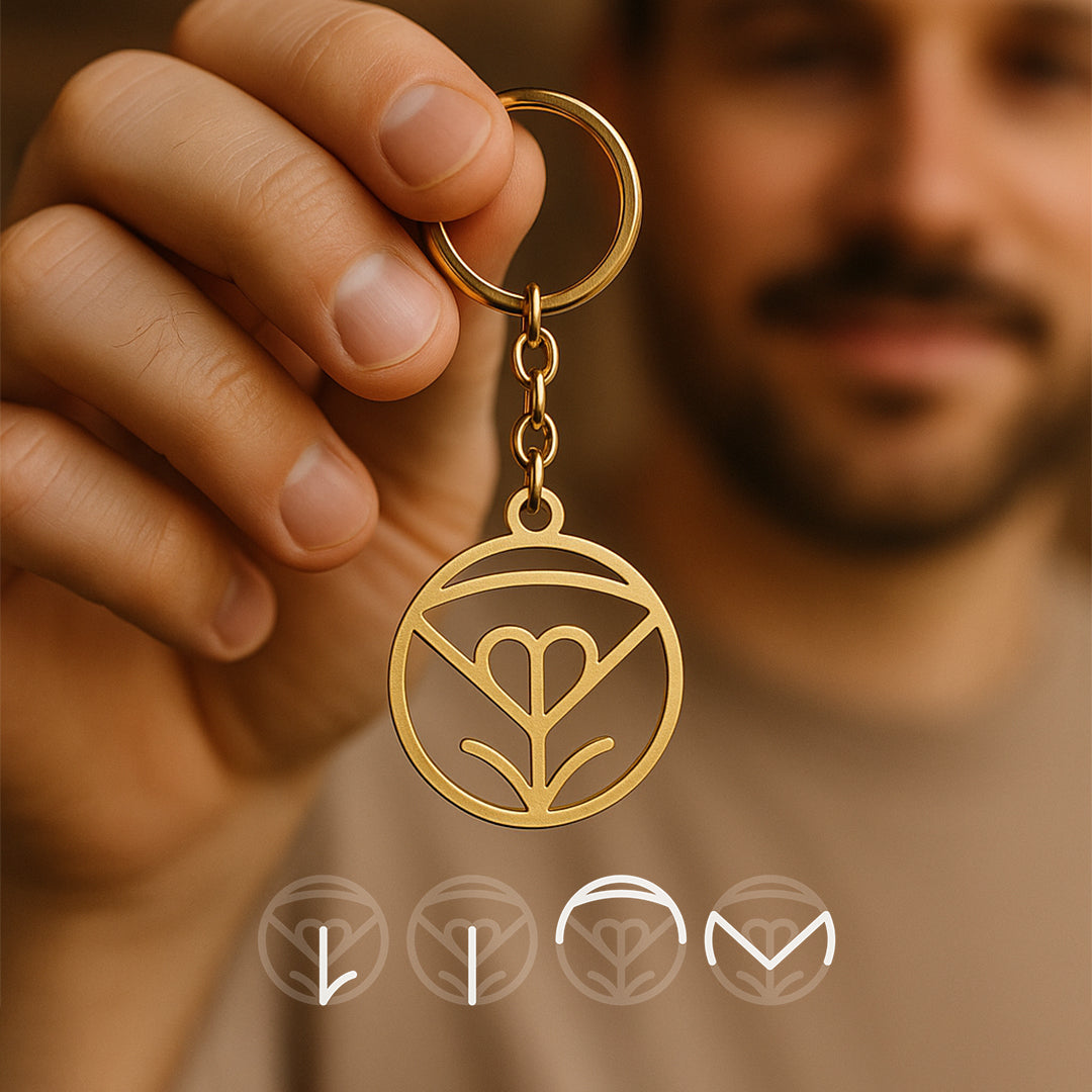 Family Logo | Custom Monogram Keychain