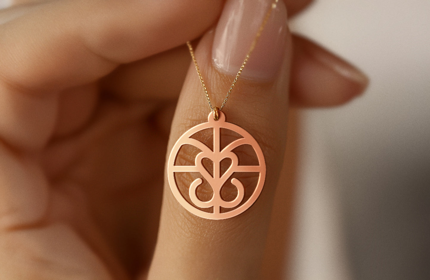 Family Logo | Custom Monogram Necklace