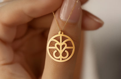 Family Logo | Custom Monogram Necklace