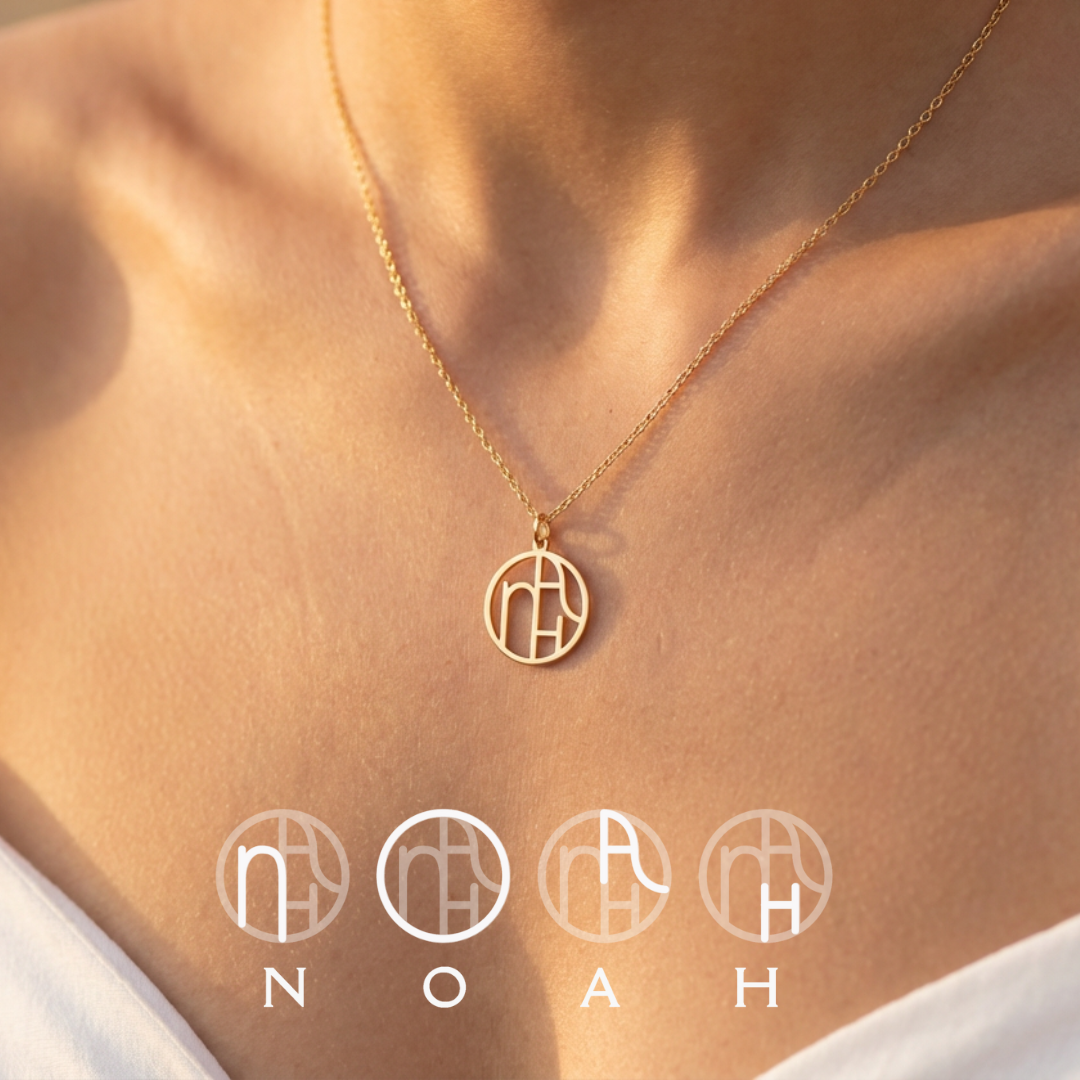 NEW | Design Your Custom Monogram Necklace