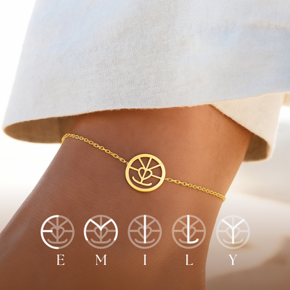 Made For You | Custom Monogram Anklet