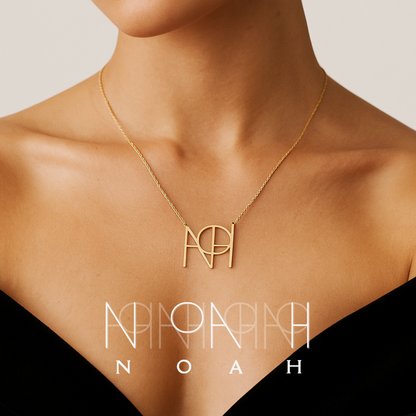 NEW | Frameless Monogram Necklace