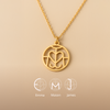 Family Logo | Custom Monogram Necklace
