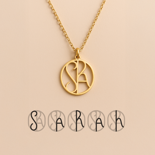 Made For Him | Custom Monogram Necklace