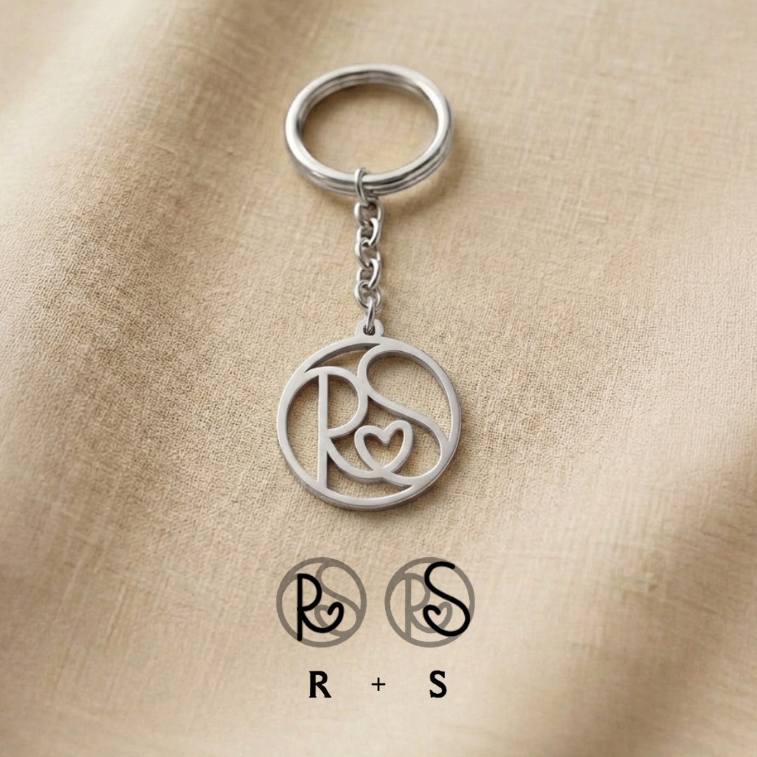 Made For You | Custom Initials Keychain