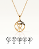Matching Design | Custom Monogram Necklace
