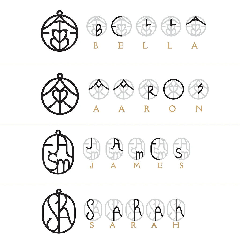 Made For You | Custom Monogram Keychain