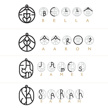 Made For You | Custom Monogram Keychain
