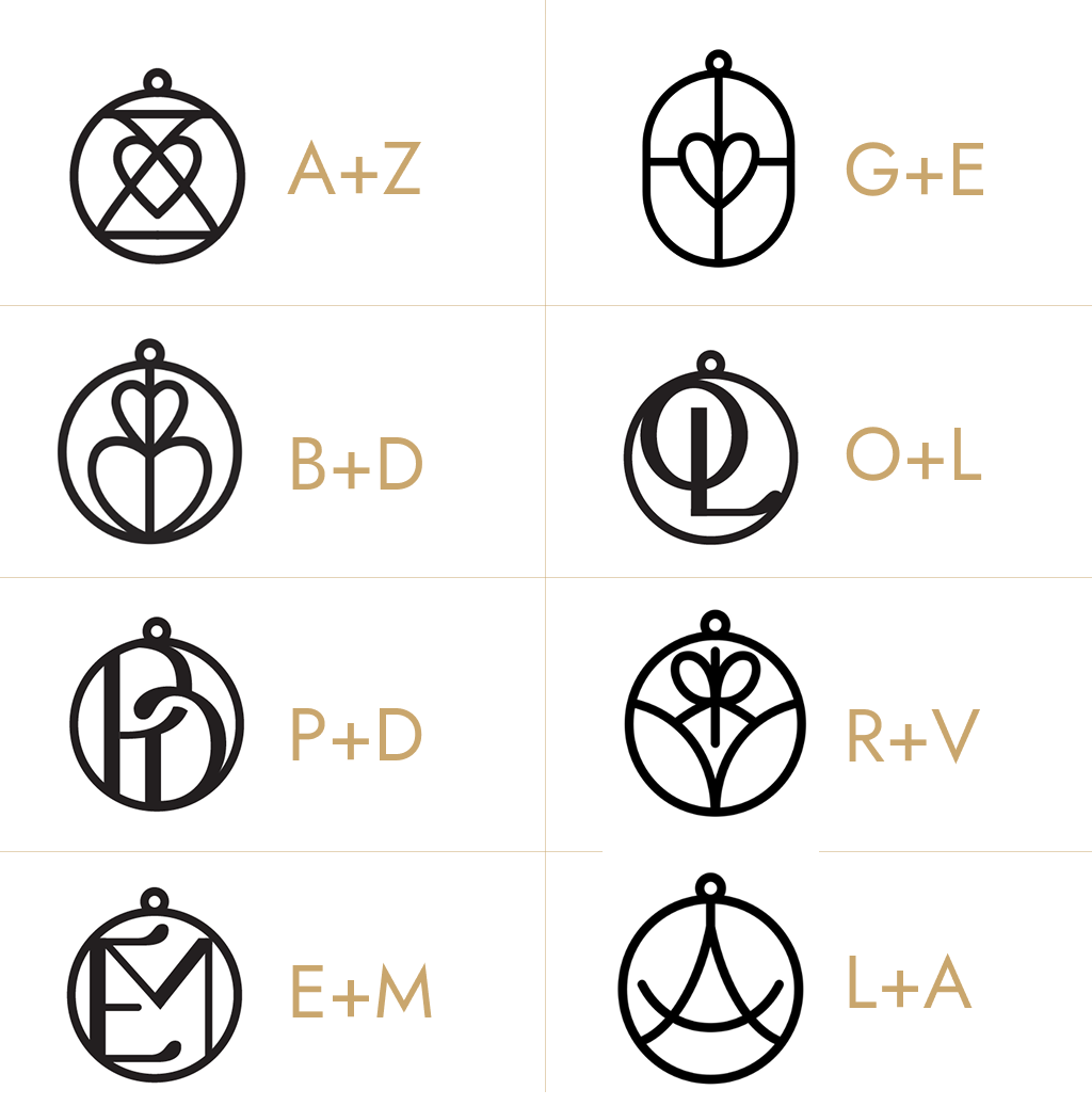 NEW | Design Your Custom Monogram Necklace