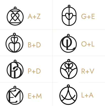 NEW | Design Your Custom Monogram Necklace
