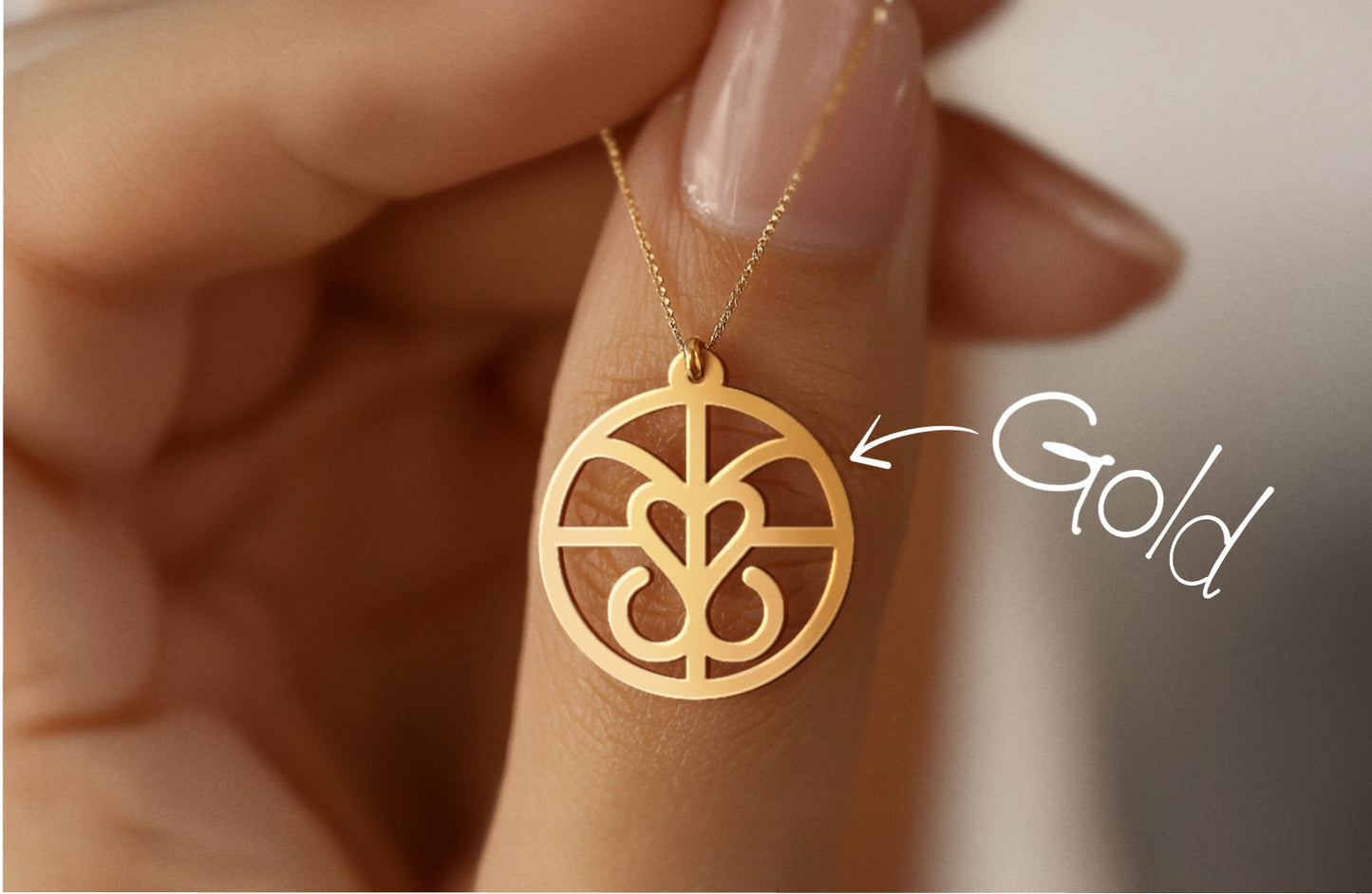 Family Logo | Custom Monogram Necklace