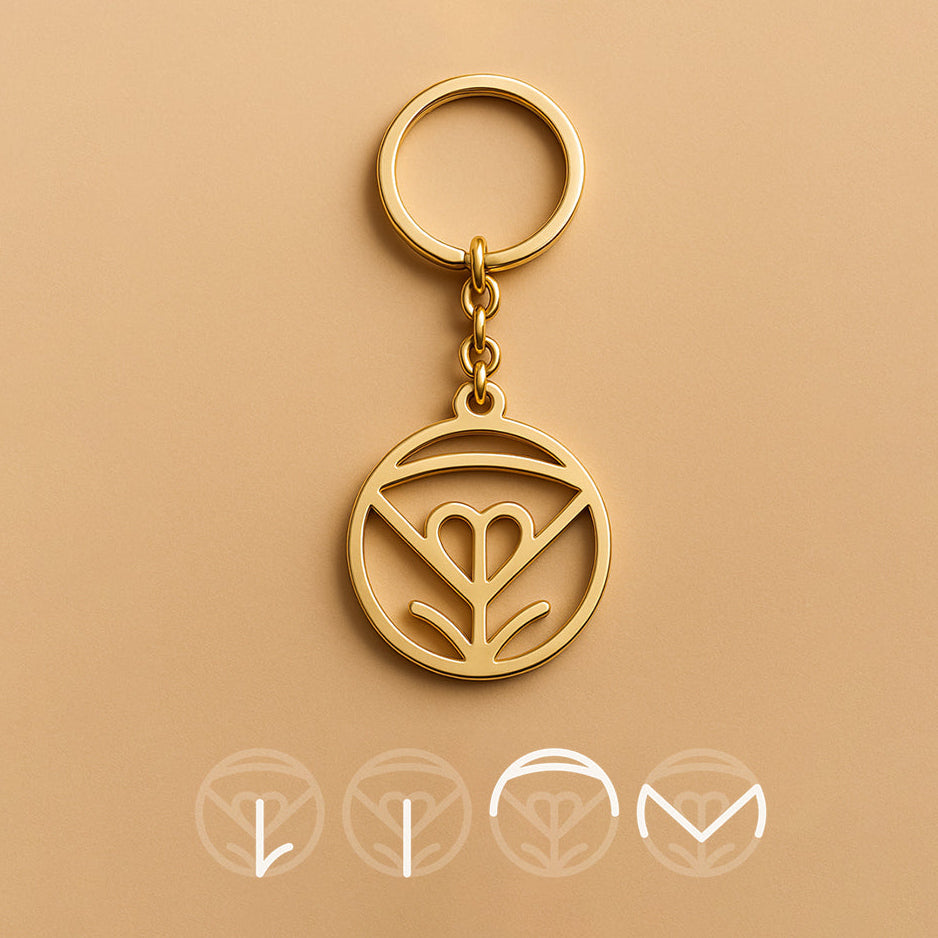 Made For You | Custom Monogram Keychain