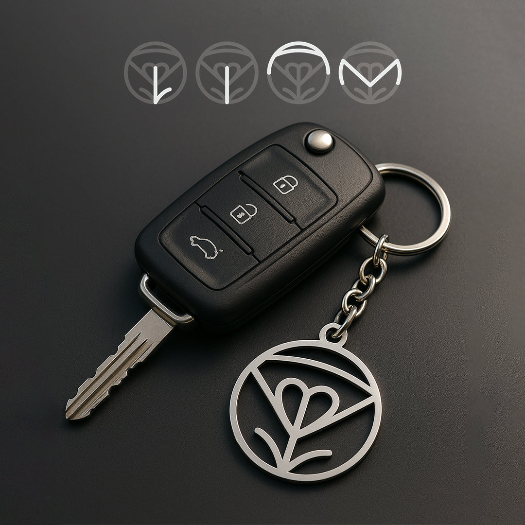 Made For You | Custom Monogram Keychain