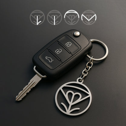 Made For You | Custom Monogram Keychain