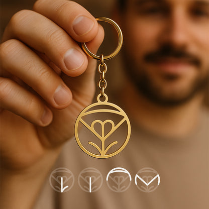 Made For You | Custom Monogram Keychain