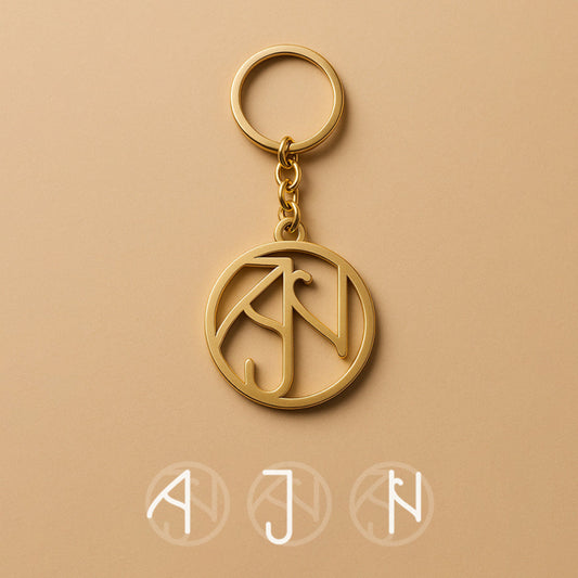 Family Logo | Custom Monogram Keychain