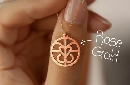Family Logo | Custom Monogram Necklace