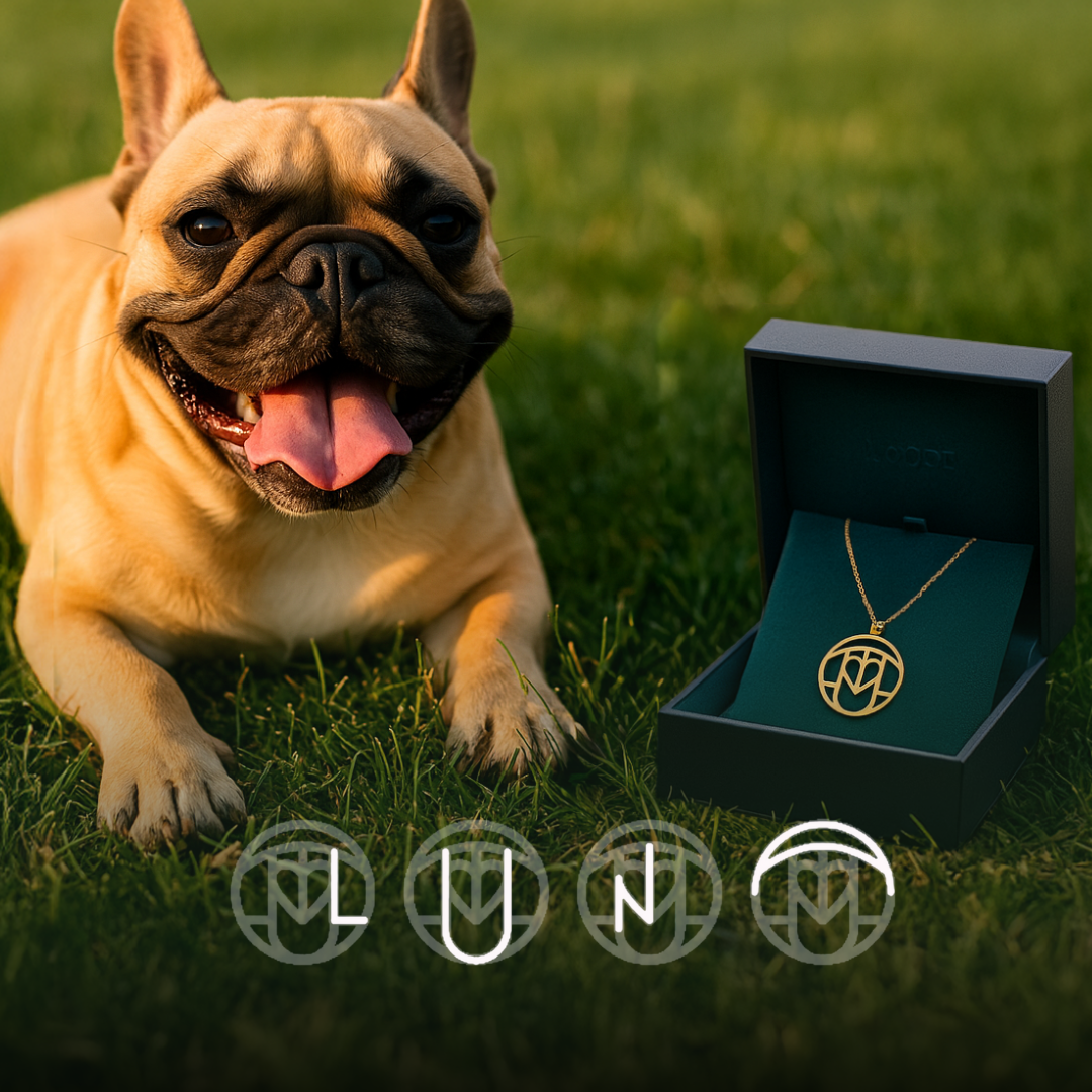 Custom Pet Monogram Necklace