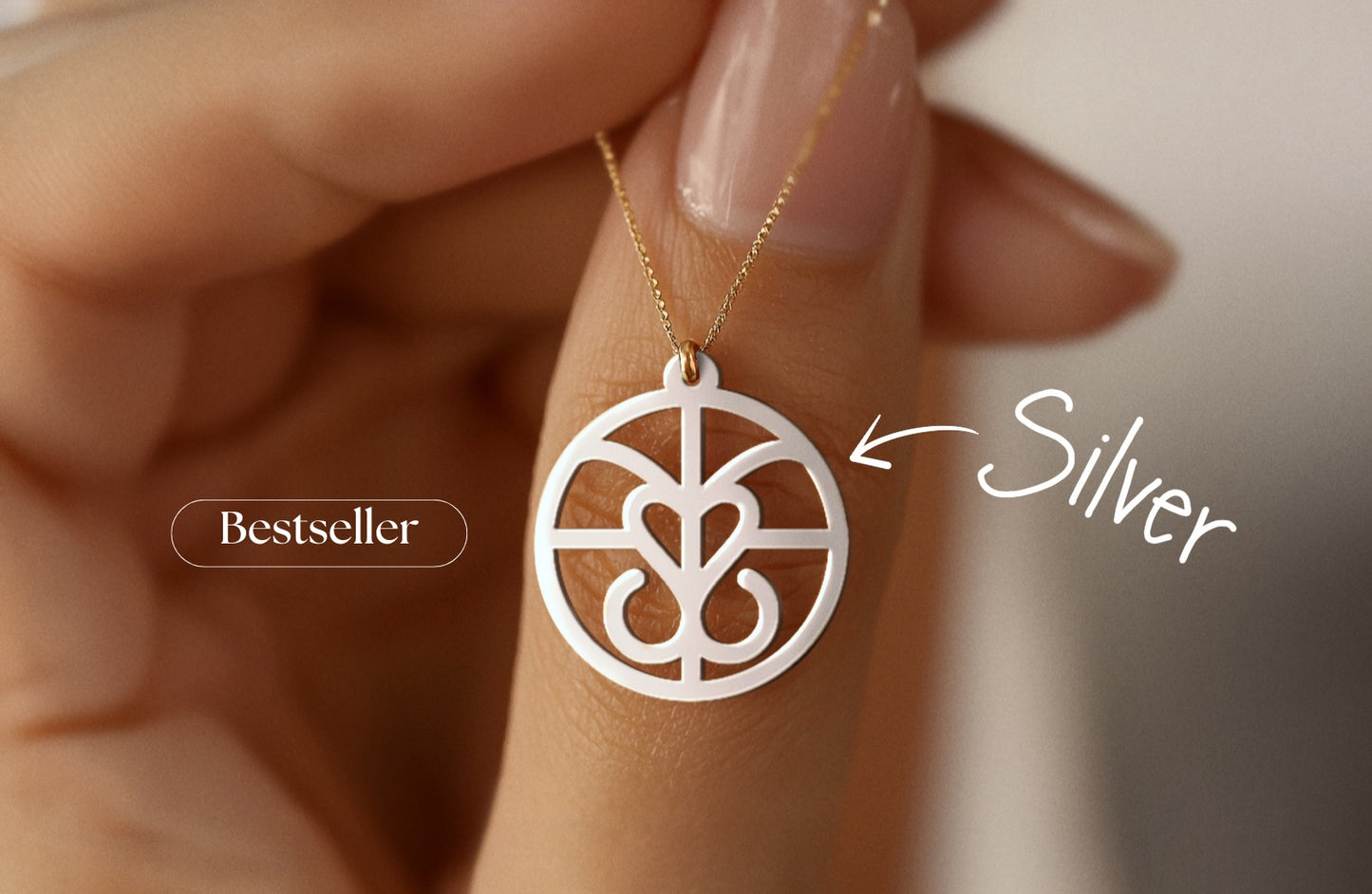 Family Logo | Custom Monogram Necklace